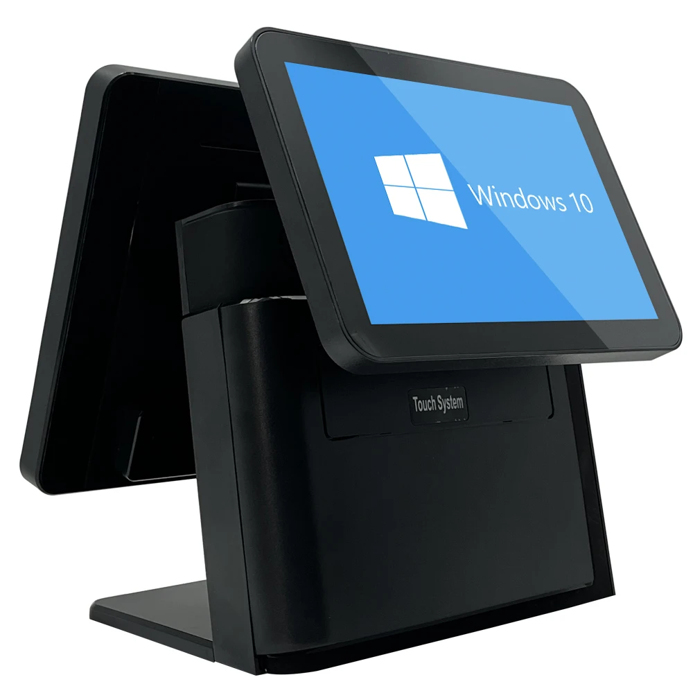 Прямая поставка с фабрики Ресторан супермаркет POS Интегрированная машина 15 дюймов емкостный сенсорный экран системы инвентаризации
