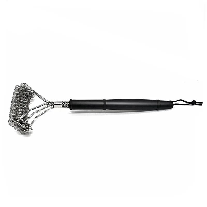 Grill Brushes Bristle Free Wire Combined BBQ scrubs Safe Efficient Grill Cleaning Brush Cleaner Brush for Gas