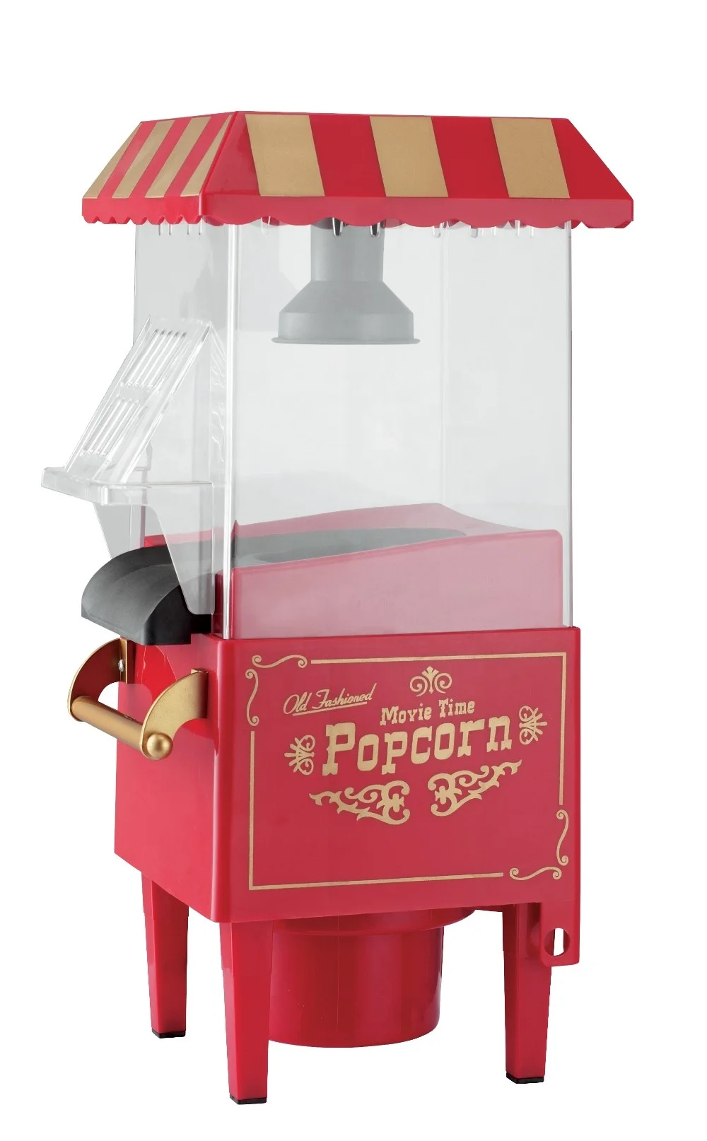 Gas Air Popcorn Popper Making Machine Popcorn Cart For Sale