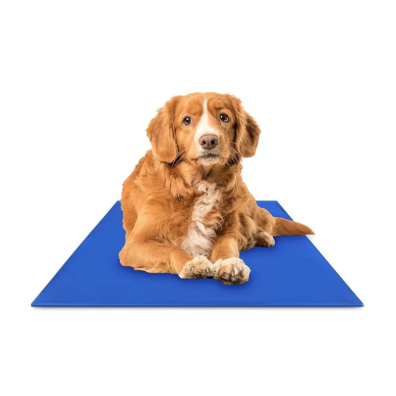 Safe Non Toxic Materials Pressure Activated Pet Self Cooling Gel Pad Dog Cooling Mat For Pet