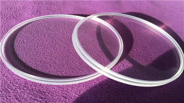 20+ years factory customize JGS2 275nm UV pass quartz glass panel synthetic quartz wafer