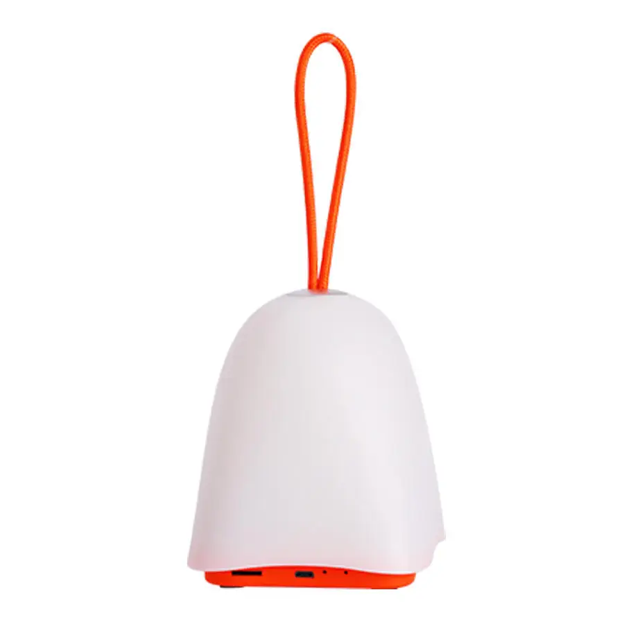 Corporate Gift custom logo brand Outdoor Wireless Mini Portable Blue Tooth Bt touch led Lamp Speaker Led With Night Light