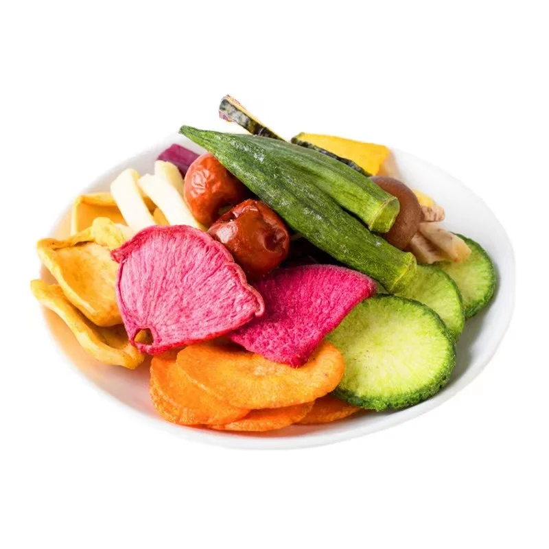 Factory price freeze dried radish OEM package different combination FD vegetables and fruits