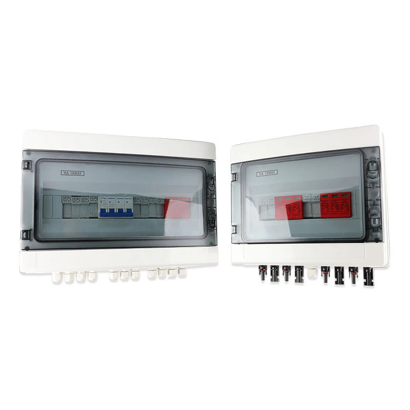 IP65 DC 500v 1000V 2 4 5 6 8 10 12 16 24 ways string solar PV combiner box for solar power system
