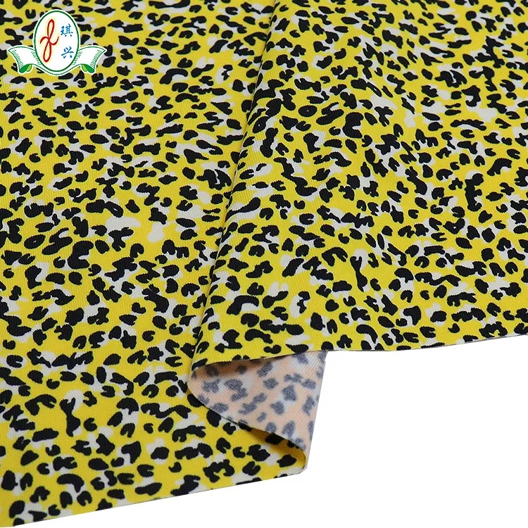 
2019 new products mildly and soft single color printed modal /cotton fabric for yoga /sportwear fabric 