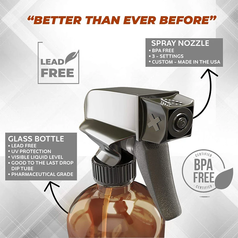 
Wholesale china custom 500ml 100ml 5oz mini empty logo brand transparent yellow facial spray bottle 