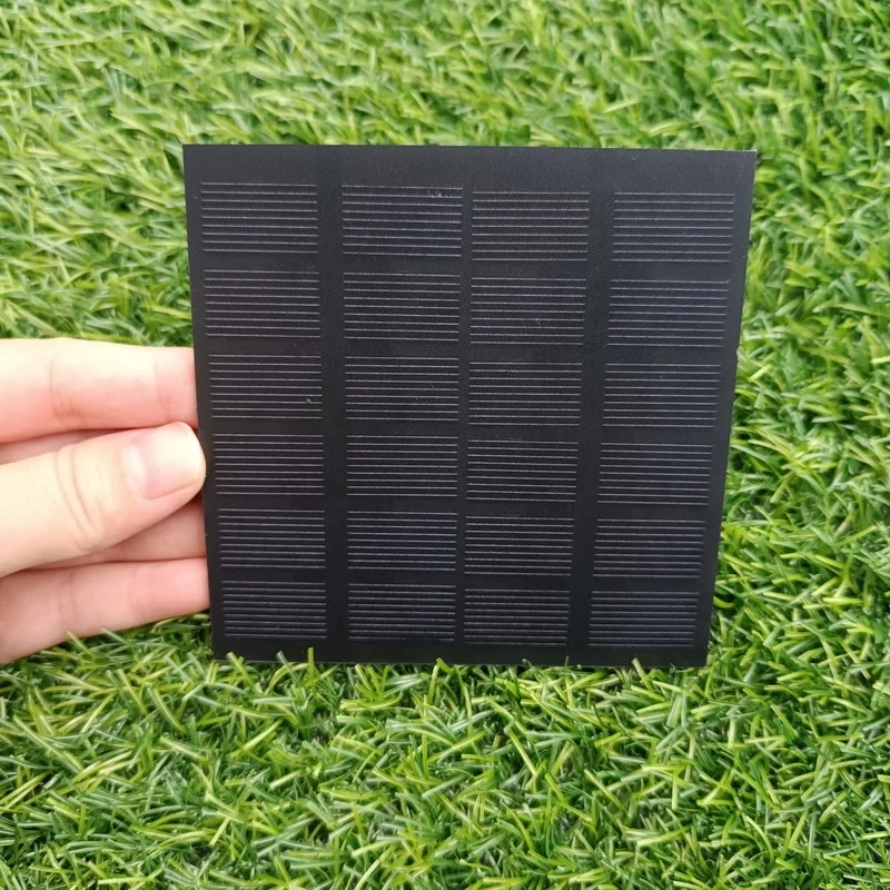 Панель солнечной энергии монокристаллического кремния PV модули 5v 6 вольт 1 3 ватт квадратная мини солнечная панель 100x100 v w 216ma