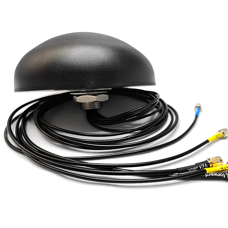 JCE607 Waterproof IP67 Mounting Screw dome Antenna GPS GNSS 5G NR MIMO V2X MIMO Combination Antenna for Pilotless Automobile