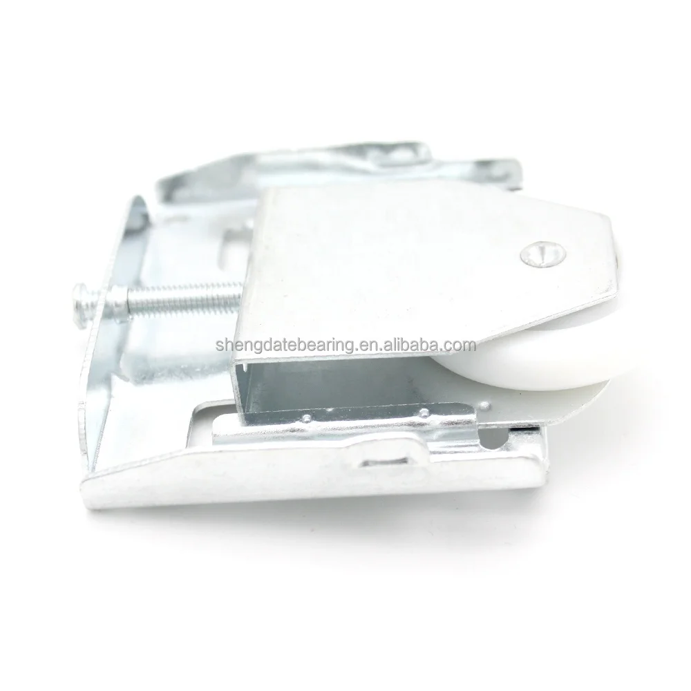 Nylon Sliding Double Wheel For Aluminum Windows Cabinet Sliding Roller Fittings For Sliding Track Roller