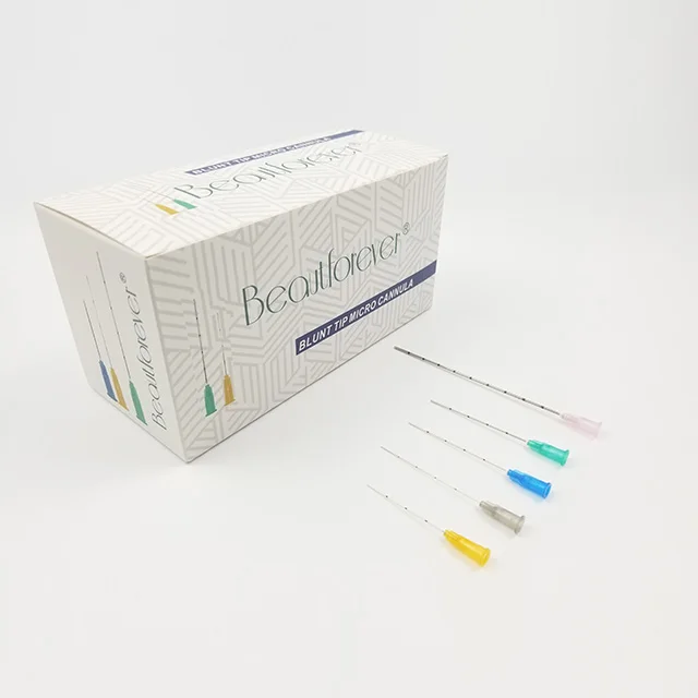 Beautforever 22 г 50 мм косметический инъекции микро Cannula иглы тупой наконечник