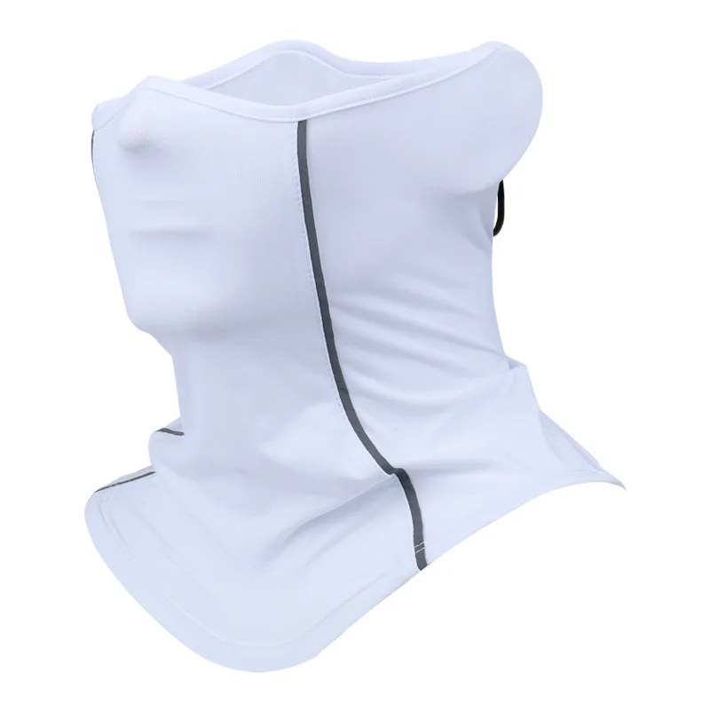 Outdoor camping Seamless Face Cover Breathable Sun Protection Triangle Bandana Face Cover Neck Scarf Mask Buffs With Ear Loop