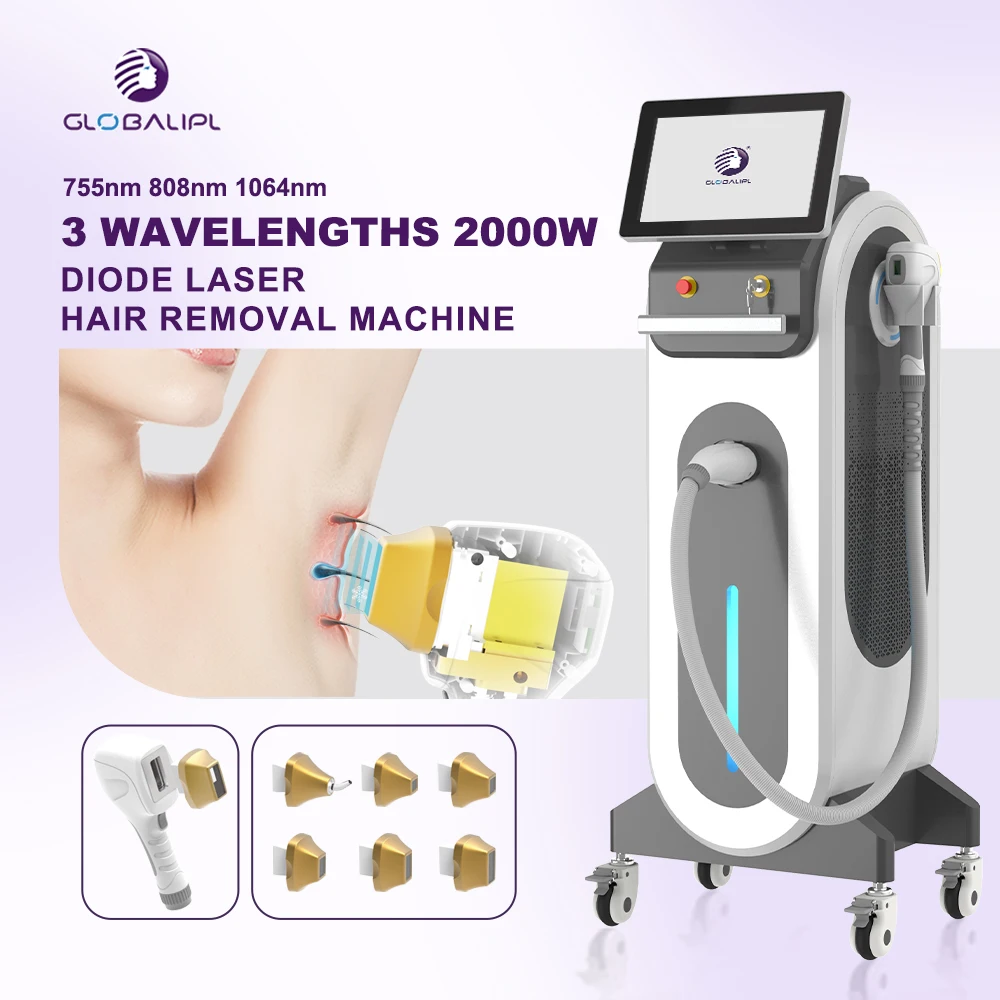 Hair Removal System 808Nm Diode Laser Hair Removal Machine