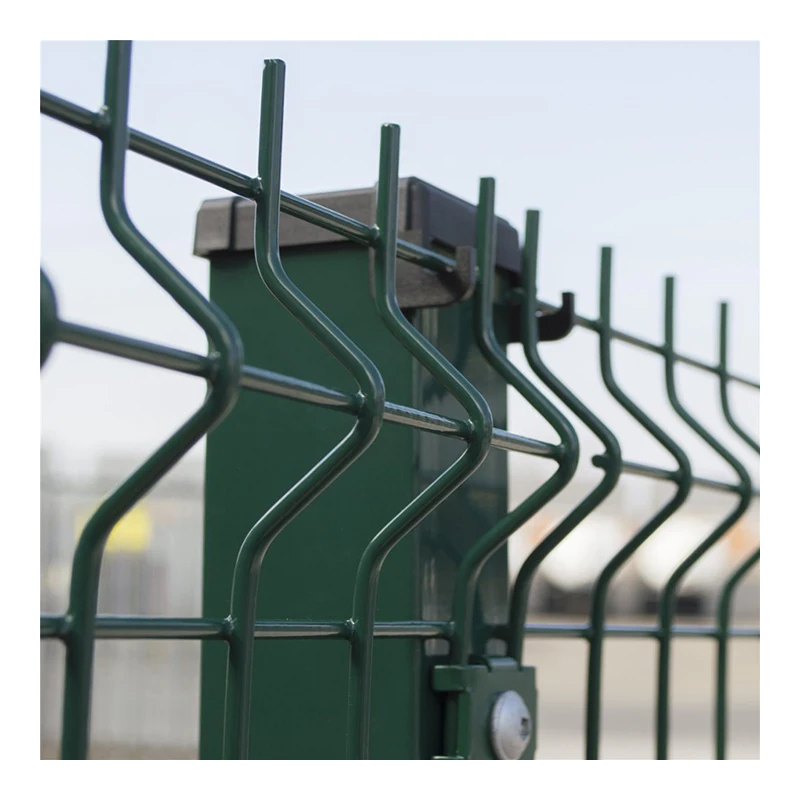 Customized PVC Coated V Bending 3d Curved Welded Wire Mesh Fence Garden Fences Panels