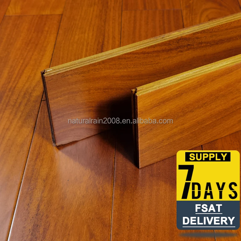 American Standard E1 Eco Sample 14Mm Engineering Birch Hardwood Strip Click Parkett Wood Flooring