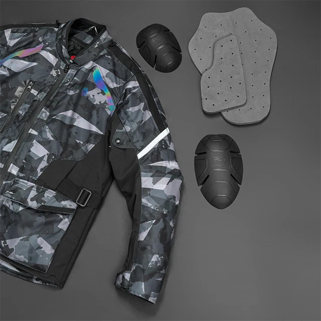 Куртка мужская мотоциклетная Светоотражающая, дышащая непромокаемая куртка для мотокросса, Всесезонная