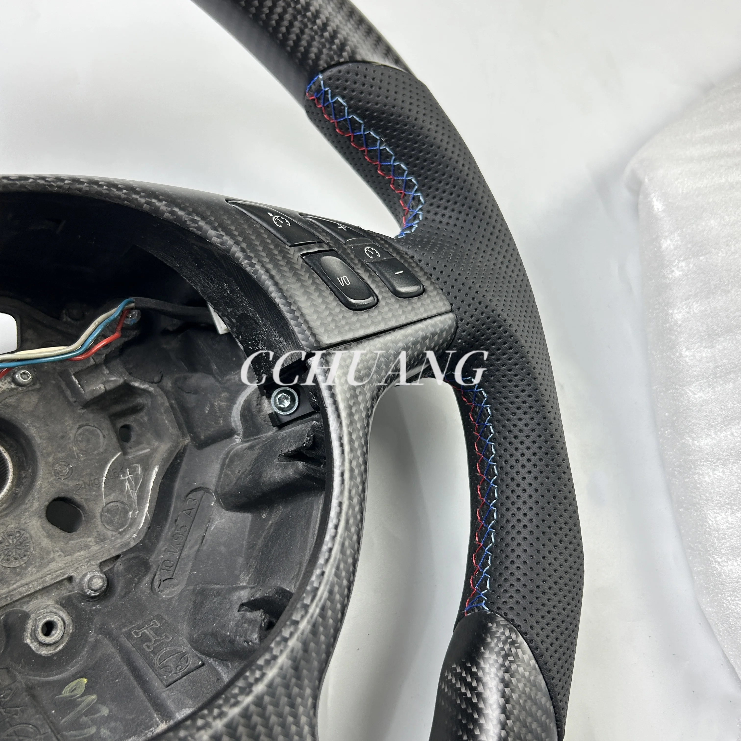 Изготовленный на заказ матовый руль из углеродного волокна для BMW M3 E46 E39 E53 325i M5 автомобильные аксессуары интерьера