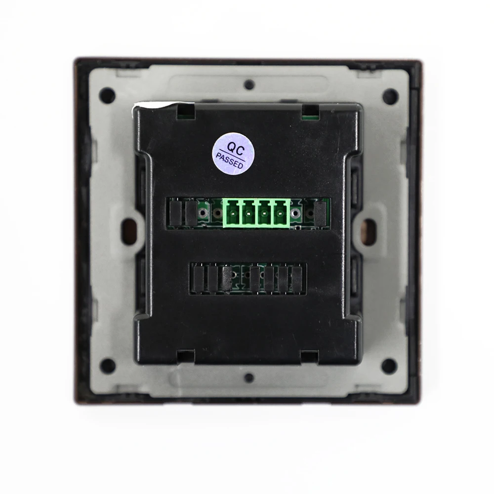 6 Gang DC12V Safe APP Control Standard 86 Blank Modbus Light Control Wall Mounted Switch Panel Decorative Soft Button Alu Switch