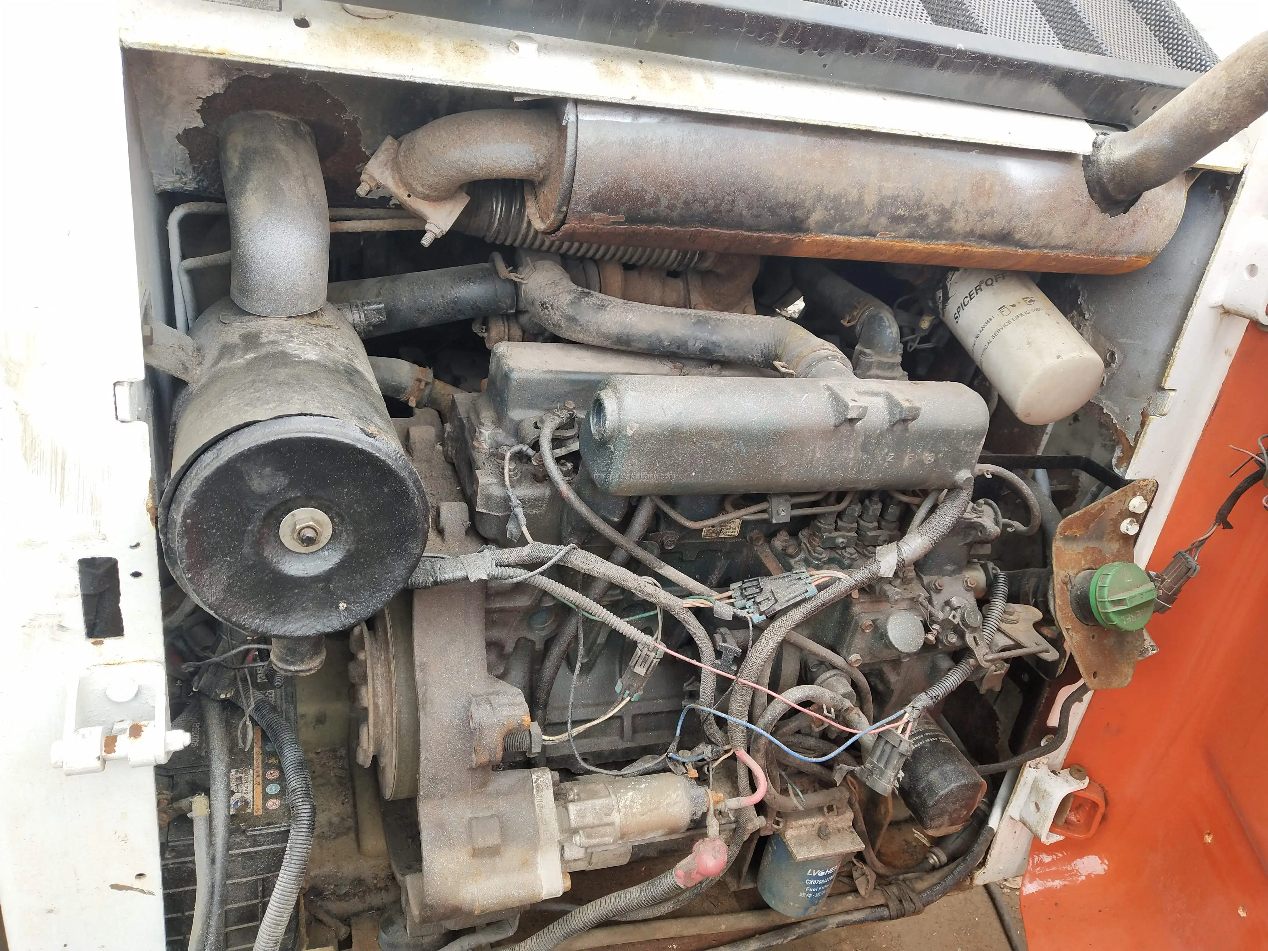 used skid steer loader  wheel skid used loader bobcat s130 small skid