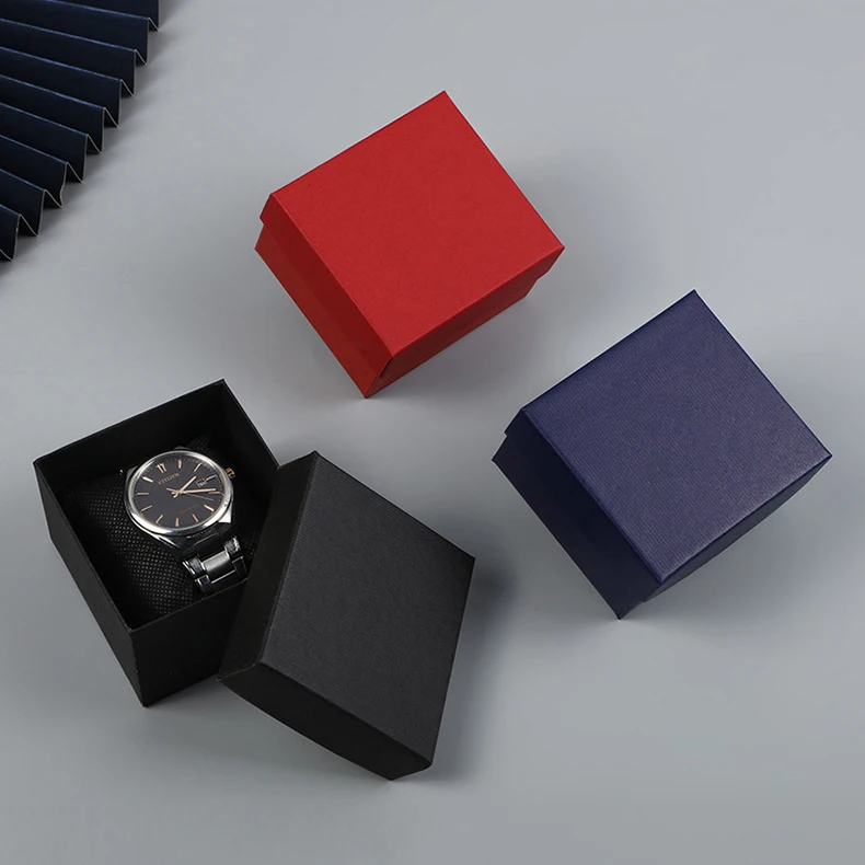 Wholesale Customized Cardboard Small Gift Box Watch Packaging Paper Boxes With Logo Packaging