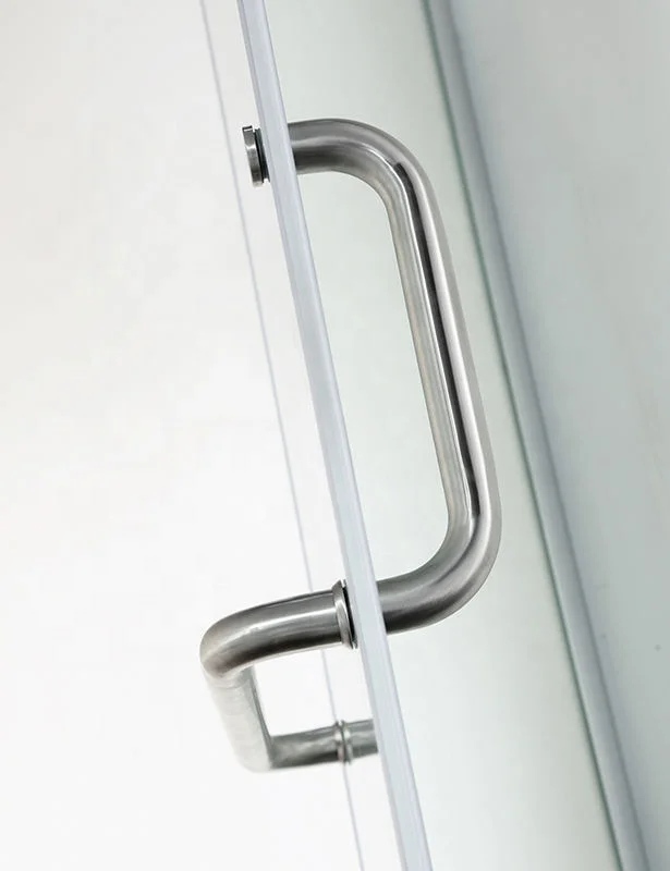 Kamali foshan custom extend 304SUS frame 3 panel temper glass corner shower door price clear walk in bath shower screen