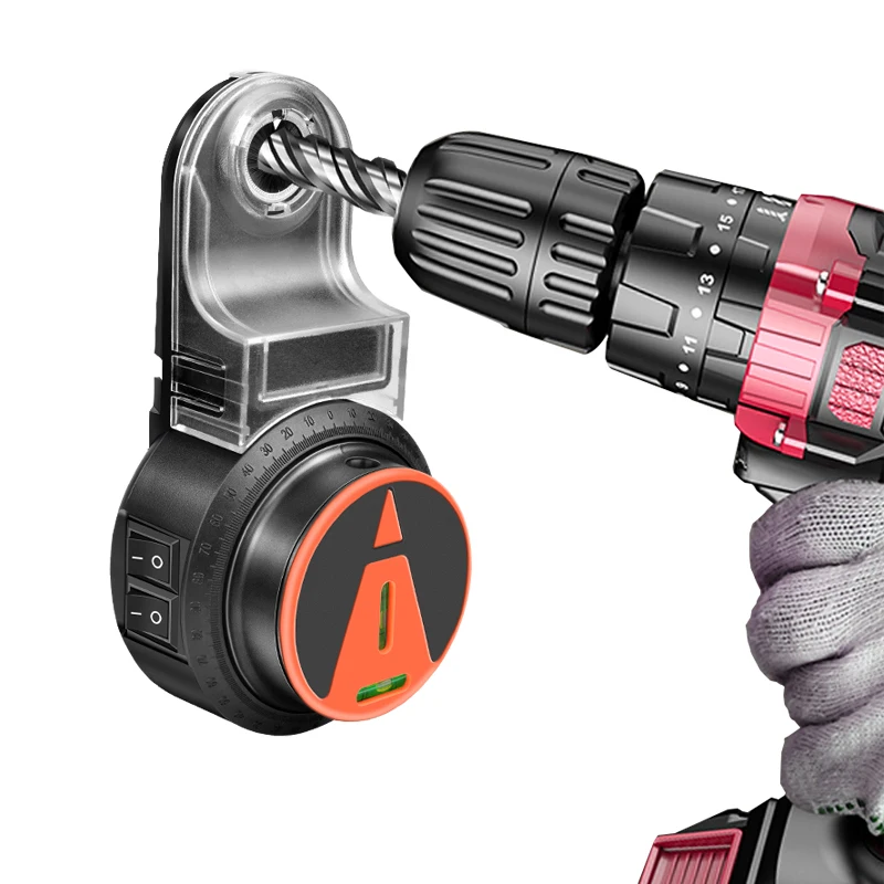 Electric Hammer Electric Drill Dust Collector Multifunctional Dustproof Device Spirit Level