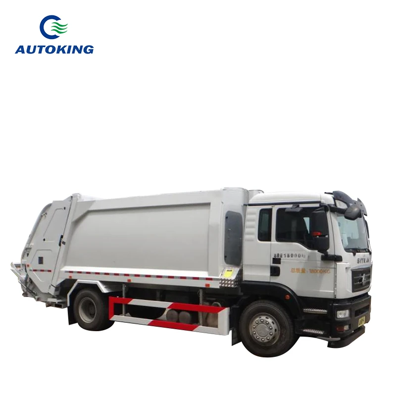 New  electric garbage truck 12 cubic metre garbage collection Compact Refuse Collection Vehicle for sale