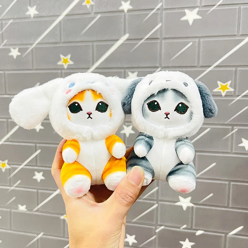 Новое поступление Милая Мини Акула кошка Плюшевый Котенок Брелок кавайная плюшевая кукла орнамент игрушки подвесные