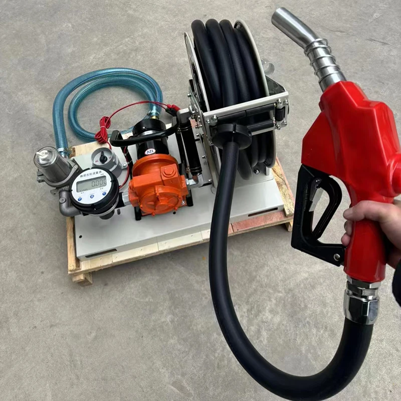 Factory wholesale high precision 12V 220V preset metering fuel pump set fuel transfer pump with instrumentation