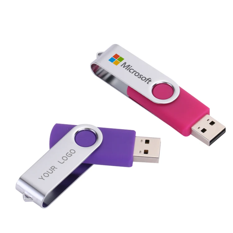 Популярный бесплатный новый стиль Красочный логотип 2,0 usb флеш-накопитель 128 Гб 64 ГБ 32 ГБ 16 ГБ 8 ГБ 512 ГБ вращающийся флеш-диск
