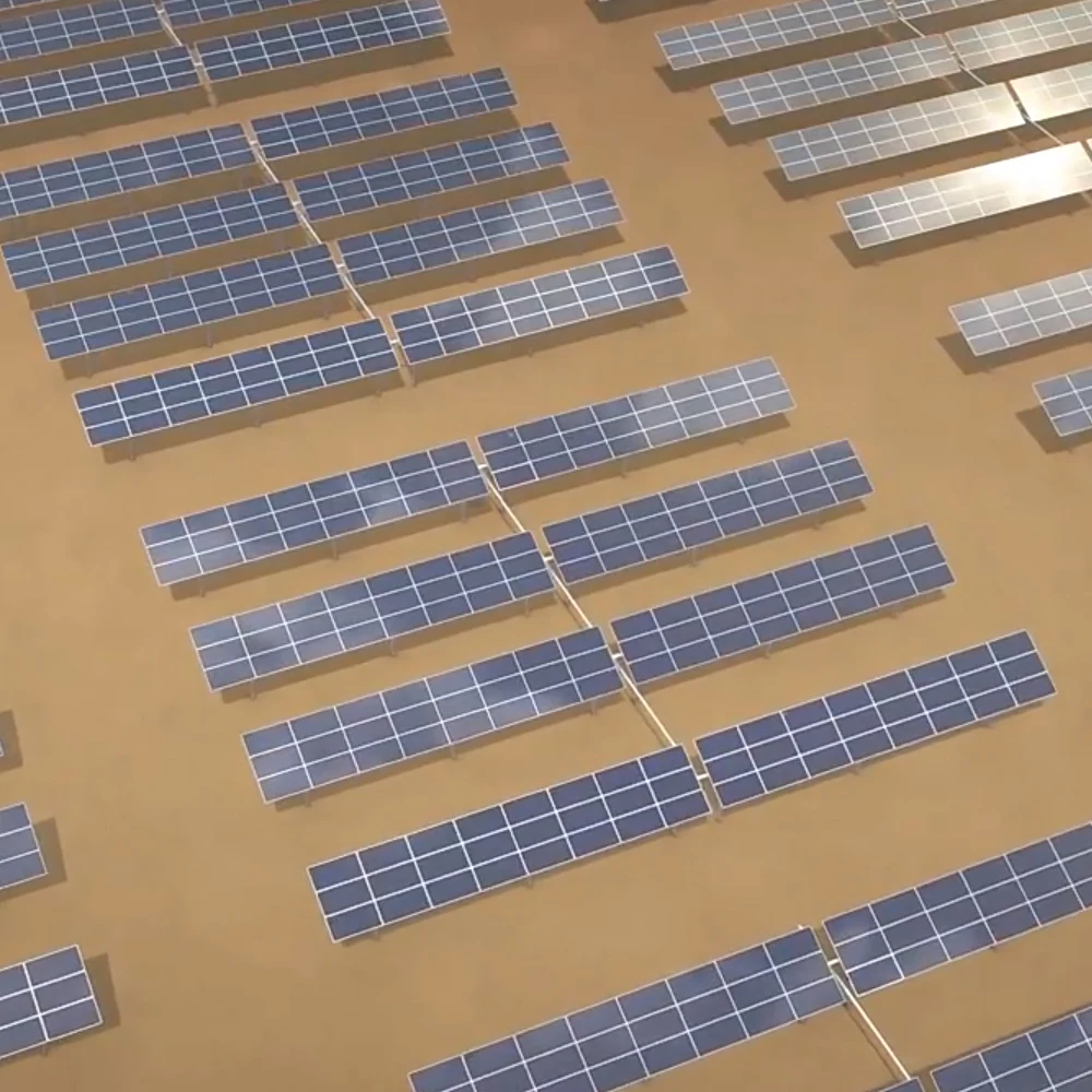 Manufacturer Direct Sales Solar Controller Single Post Axis Tracker Solar Automatic Solar Panel Tracking System