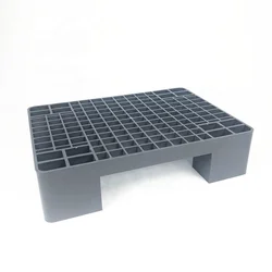 Wholesale stackable warehouse supermarket mini single faced mesh plastic pallet