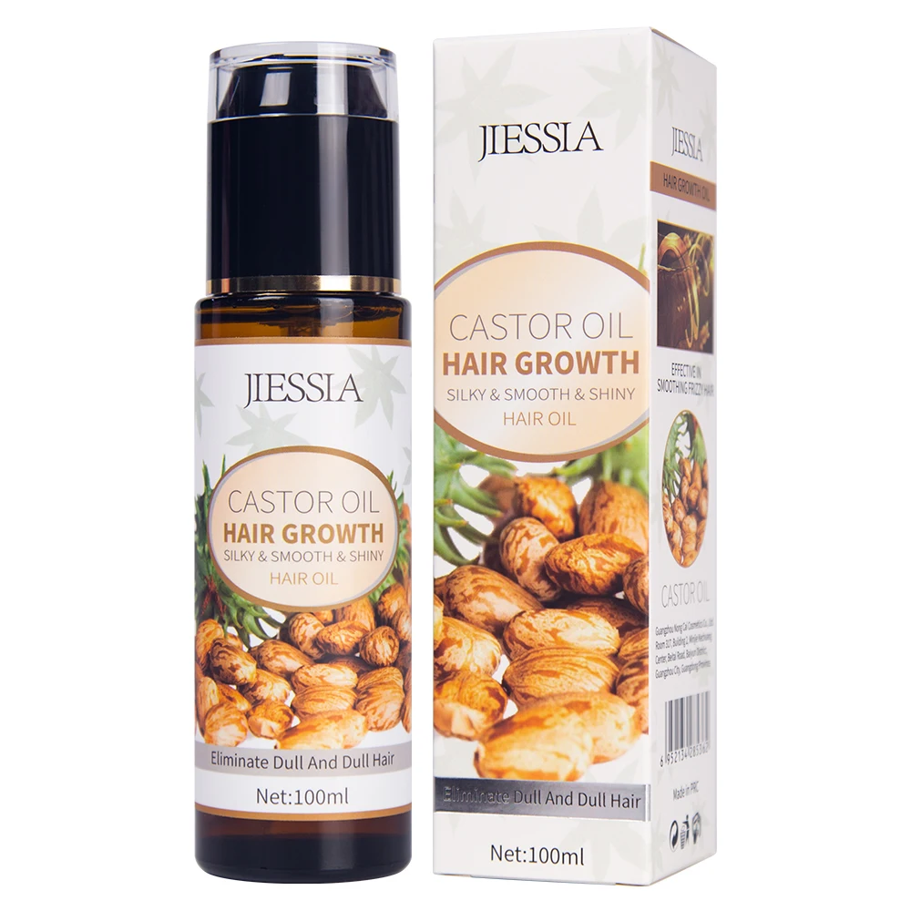 Custom logo hair care product anti hair loss serum ginger castor Oil rosemary best private label herbal organic Hair Growth oil