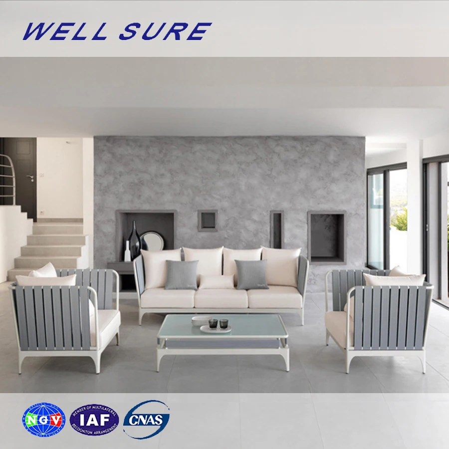 Modern simplicity Outdoor furniture patio rattan wicker custom design cheap sofa classic china