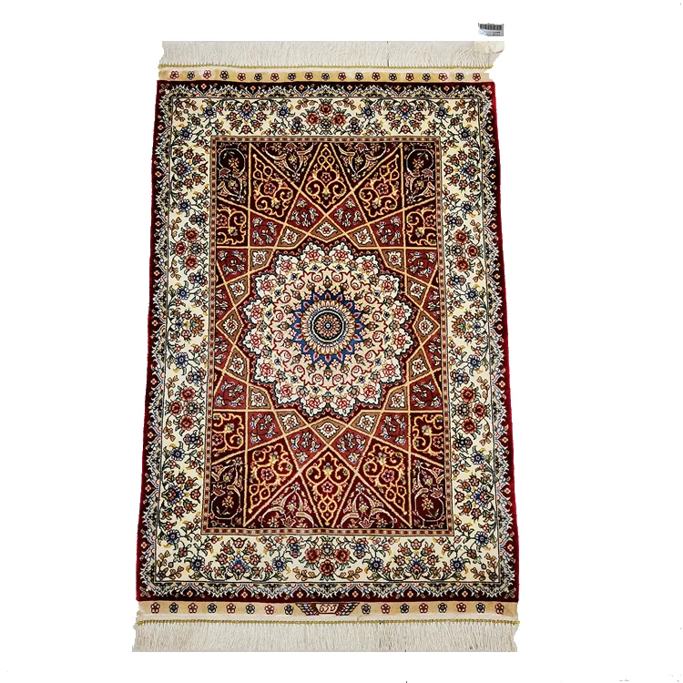 wholesale carpet factory hand made rug living room kashmir silk carpet