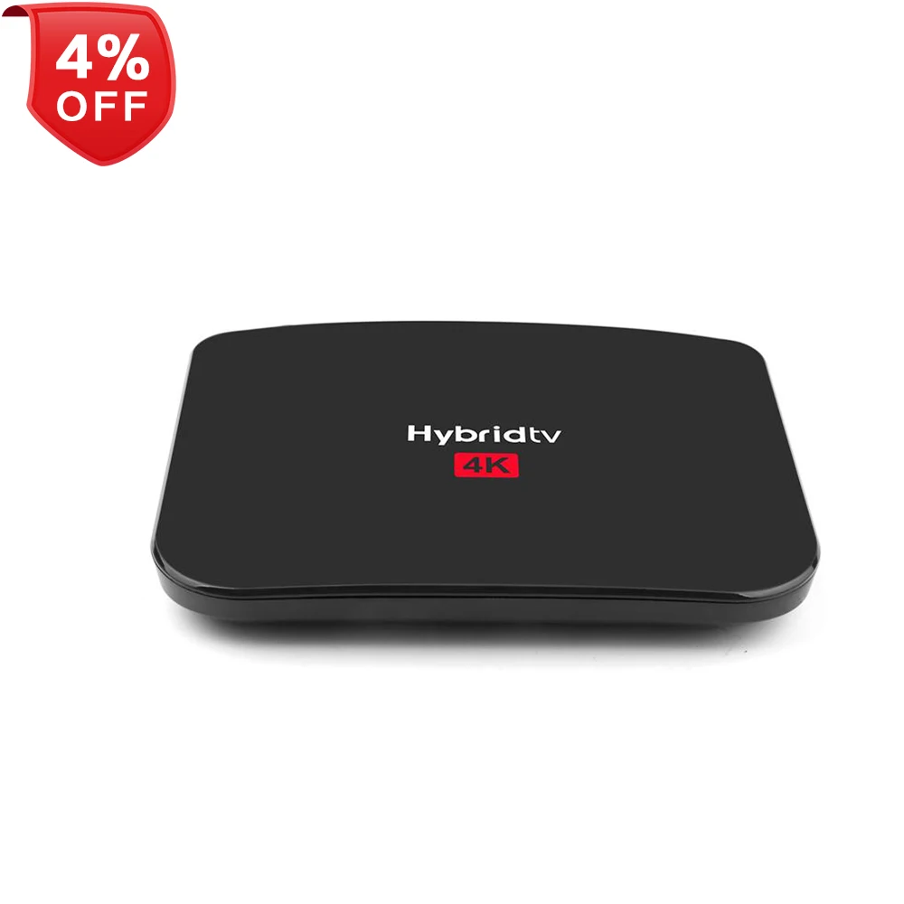 Hybrid TV M8S PLUS T2  Amlogic S905X2 Android 9.0 Quad Core DVB S2 T2 C Receiver AV Cable Display TV Box