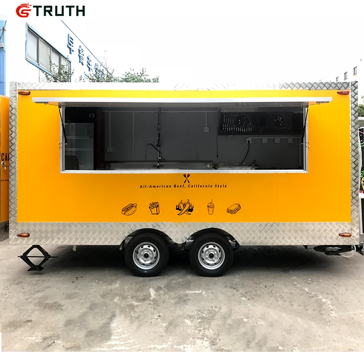 Квадратные кухонные прицепы Catering для