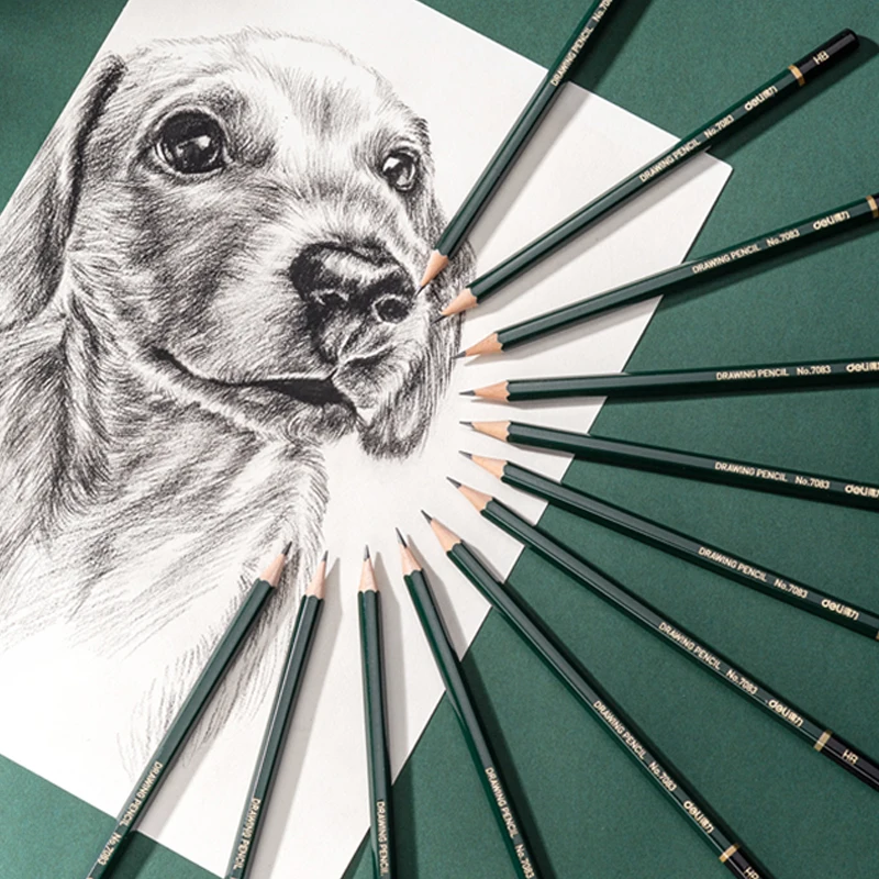 Graphite Professional Drawing Sketching Art Pencil for Drawing and Shading Back to School Supplies