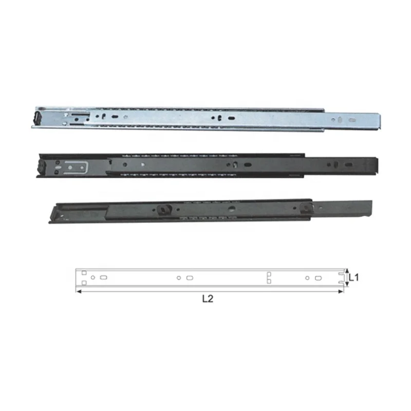 Two Way Ball Bearing Under Mount Drawer Slides