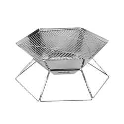 OEM/ODM Manufacturers Camping Portable Stainless Steel Square Grills Patio Picnic Outdoor Folding Bbq Grills
