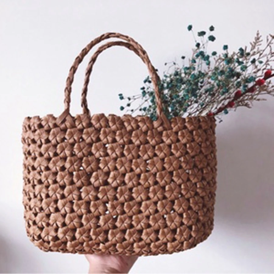 20meters/lot Rattan Webbing Cane in Vietnam Paper Yarn Cord for Crocheting Bag Basket Bendable Handmade Straw Rope DIY