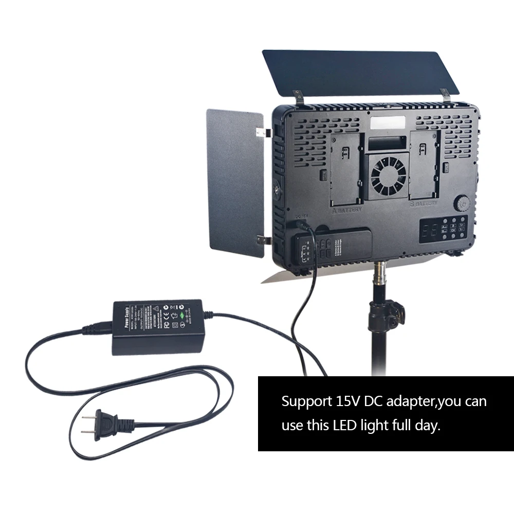 Mcoplus LED-420B Portable led light CRI95 2800lm 3200K-7200K Video LED Light for Canon Nikon Sony Pentax DSLR Camera