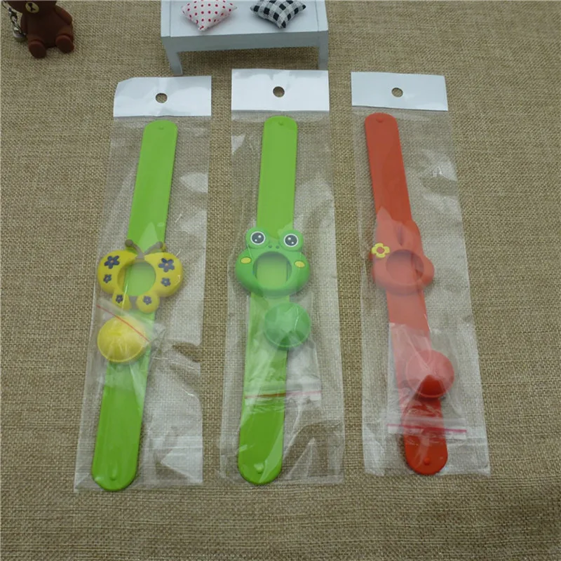Baby Safe Cartoon Silicone Mosquito Repellent Bracelet for Children