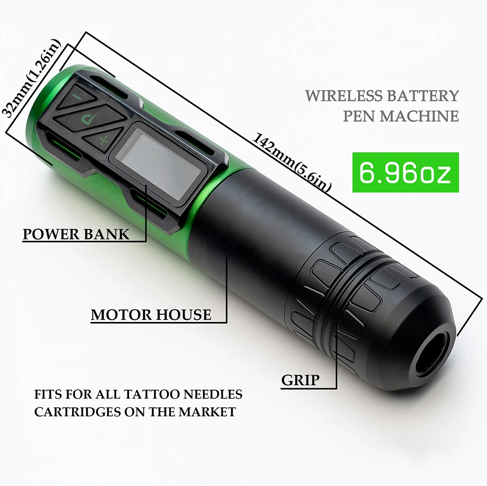 Professional Tattoo Machine Manufacture Wireless Power Supply Rotary Pen Tattoo For Other Body Art
