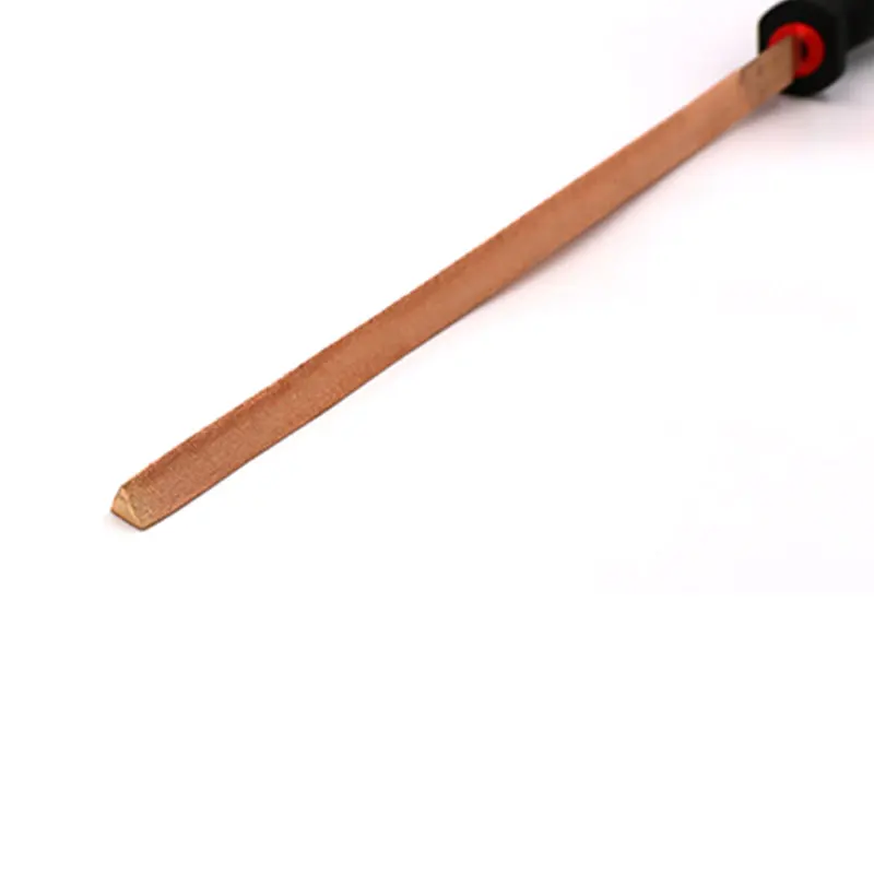 Professional OEM Manufacturer WEDO ATEX UKAS GS FM ISO9001 Certificate Die Forged Non Sparking Non Magnetic Triangle File