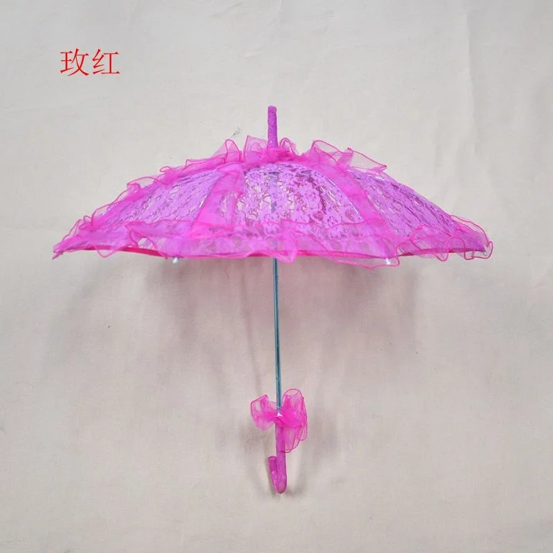 Hot Sales Lolita Hallowmas Lace Umbrella Vintage Victorian Parasol Umbrella Party Wedding Dress Gown Umbrella