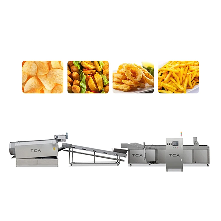 Continuous Frying Machine / Fryer for French Fries / Continuous Fryer for Potato Chips
