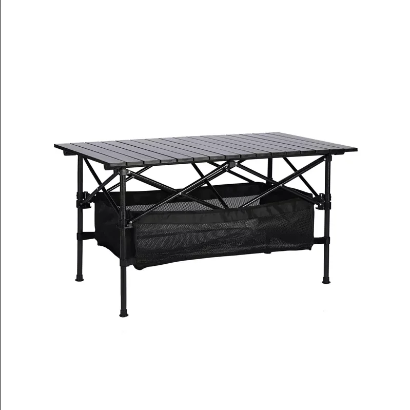 Jetshark High Quality Portable Outdoor Modern Aluminium Foldable Dining bbq Picnic Easy Portable Folding Camping Table