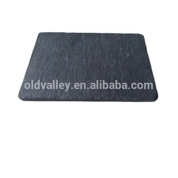 High grade black slate plate or slate dishes