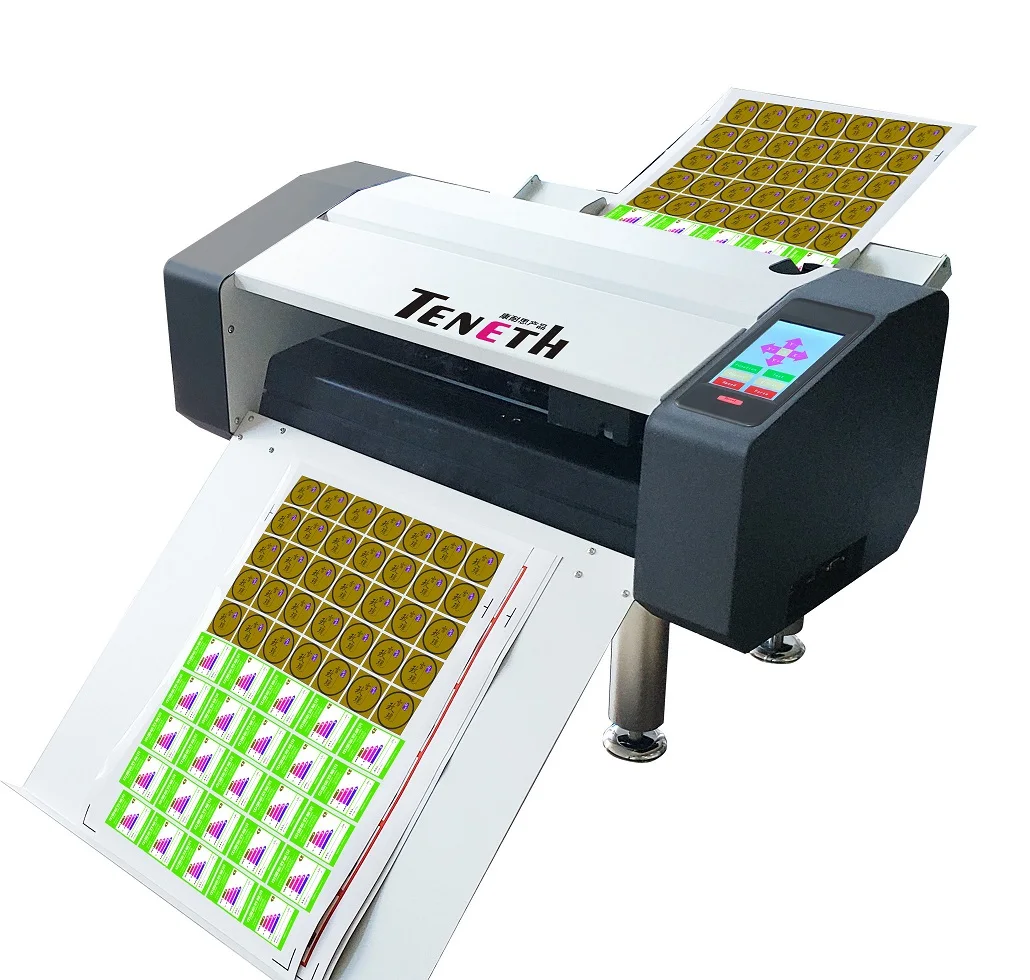 China Factory Seller tecjet cutting plotter sticker printer and cutter with Competitive Price