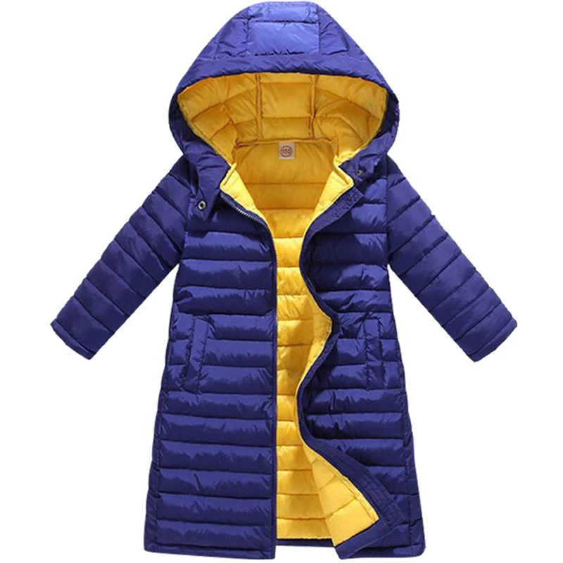 JACKETOWN Winter Jacket  For Girls Warm Hooded Coat Children Down Parkas Outwear